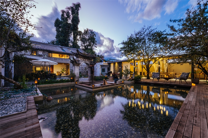 花筑奢·大理空院子设计师酒店(古城南畔苍山索道店)