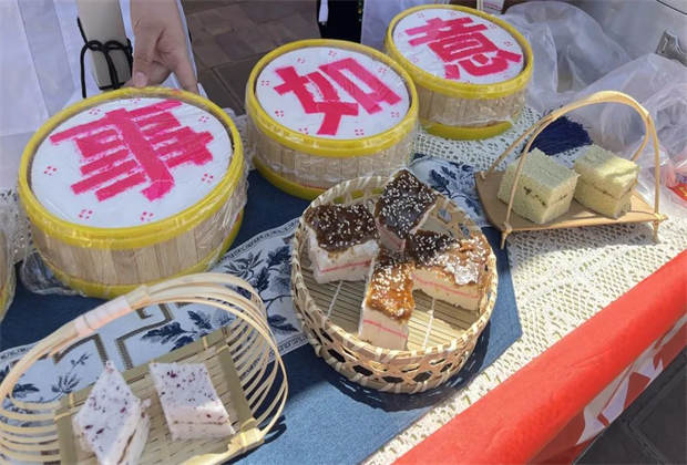 鹤庆味道 | 七彩稻香米糕